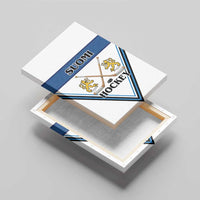 Finland Hockey Canvas Wall Art Suomi Lion Ice Pride 2026 White Version
