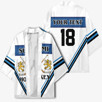 Finland Hockey Custom Kimono Suomi Lion Ice Pride 2026 White Version