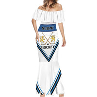Finland Hockey Custom Mermaid Dress Suomi Lion Ice Pride 2026 White Version