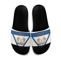 Finland Hockey Slide Sandals Suomi Lion Ice Pride 2026 White Version
