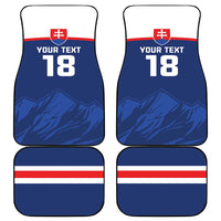 Slovakia Hockey Custom Car Mats Tatra Mountain Pride 2026