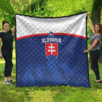 Slovakia Hockey Quilt Tatra Mountain Pride 2026