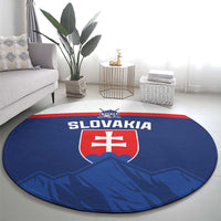 Slovakia Hockey Round Carpet Tatra Mountain Pride 2026