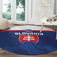 Slovakia Hockey Round Carpet Tatra Mountain Pride 2026
