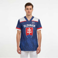Slovakia Hockey Custom Scrub Top Tatra Mountain Pride 2026