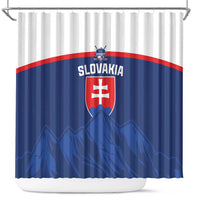 Slovakia Hockey Shower Curtain Tatra Mountain Pride 2026