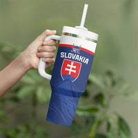 Slovakia Hockey Custom Tumbler With Handle Tatra Mountain Pride 2026