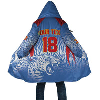 Custom DR Congo Football 2026 Cloak Leopard Power Fan Style