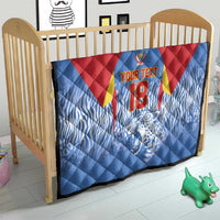 Custom DR Congo Football 2026 Quilt Leopard Power Fan Style