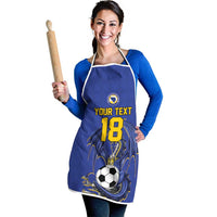 Custom Bosnia and Herzegovina Football 2026 Apron Blue Dragon National Pride
