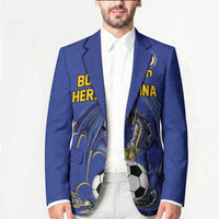 Custom Bosnia and Herzegovina Football 2026 Blazer Blue Dragon National Pride