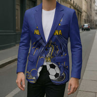 Custom Bosnia and Herzegovina Football 2026 Blazer Blue Dragon National Pride