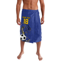 Custom Bosnia and Herzegovina Football 2026 Lavalava Blue Dragon National Pride