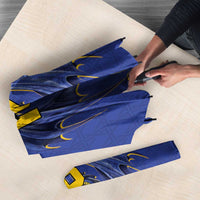Custom Bosnia and Herzegovina Football 2026 Umbrella Blue Dragon National Pride
