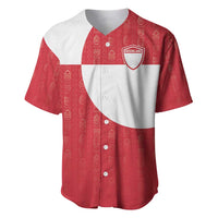 Custom Greenland Football Baseball Jersey Polar-Bamserne Tupilaq Pattern