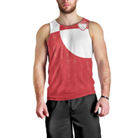 Custom Greenland Football Men Tank Top Polar-Bamserne Tupilaq Pattern