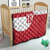 Custom Greenland Football Quilt Polar-Bamserne Tupilaq Pattern