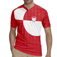 Custom Greenland Football Rugby Jersey Polar-Bamserne Tupilaq Pattern