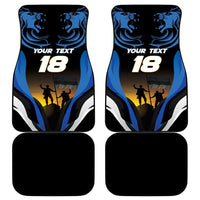 Custom Estonia National Flag Day Car Mats Mu isamaa, mu onn ja room