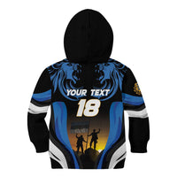 Custom Estonia National Flag Day Kid Hoodie Mu isamaa, mu onn ja room