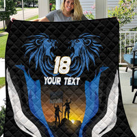 Custom Estonia National Flag Day Quilt Mu isamaa, mu onn ja room