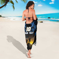 Custom Estonia National Flag Day Sarong Mu isamaa, mu onn ja room