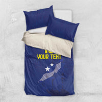 Custom Curacao Football Bedding Set La Pantera Negra