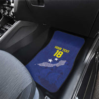 Custom Curacao Football Car Mats La Pantera Negra