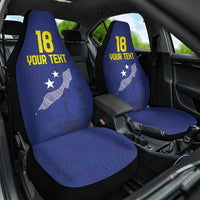 Custom Curacao Football Car Seat Cover La Pantera Negra