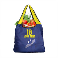 Custom Curacao Football Grocery Bag La Pantera Negra