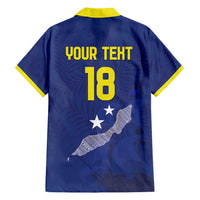 Custom Curacao Football Hawaiian Shirt La Pantera Negra