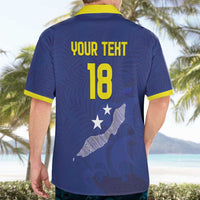 Custom Curacao Football Hawaiian Shirt La Pantera Negra