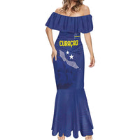 Custom Curacao Football Mermaid Dress La Pantera Negra