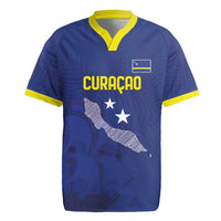 Custom Curacao Football Rugby Jersey La Pantera Negra