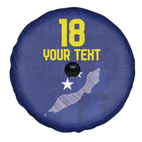 Custom Curacao Football Spare Tire Cover La Pantera Negra