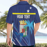 Personalized Curacao Flag Day Hawaiian Shirt Dia di Bandera