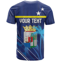 Personalized Curacao Flag Day T Shirt Dia di Bandera