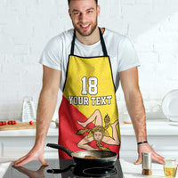 Custom Sicilia Football Apron Naziunali Siciliana - Wonder Print Shop