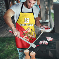 Custom Sicilia Football Apron Naziunali Siciliana - Wonder Print Shop