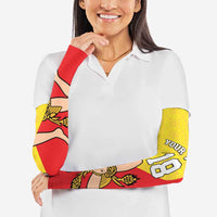 Custom Sicilia Football Arm Sleeves Naziunali Siciliana - Wonder Print Shop