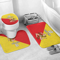 Custom Sicilia Football Bathroom Set Naziunali Siciliana - Wonder Print Shop
