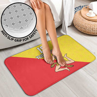 Custom Sicilia Football Bathroom Set Naziunali Siciliana - Wonder Print Shop