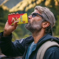 Custom Sicilia Football 4 in 1 Can Cooler Tumbler Naziunali Siciliana - Wonder Print Shop