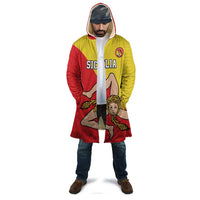 Custom Sicilia Football Cloak Naziunali Siciliana - Wonder Print Shop