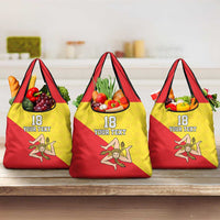 Custom Sicilia Football Grocery Bag Naziunali Siciliana - Wonder Print Shop