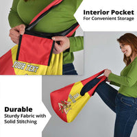 Custom Sicilia Football Grocery Bag Naziunali Siciliana - Wonder Print Shop