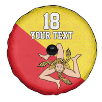 Custom Sicilia Football Spare Tire Cover Naziunali Siciliana - Wonder Print Shop