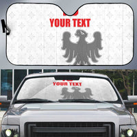 Custom Sicilia Football Auto Sun Shade Animus Tuus Dominus - Wonder Print Shop