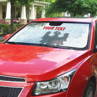 Custom Sicilia Football Auto Sun Shade Animus Tuus Dominus - Wonder Print Shop