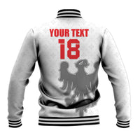 Custom Sicilia Football Baseball Jacket Animus Tuus Dominus - Wonder Print Shop